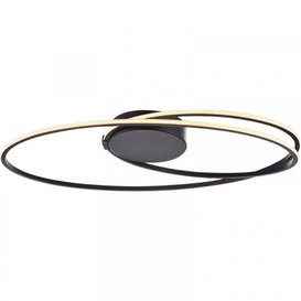 Plafondlamp Ophelia 26W Zwart