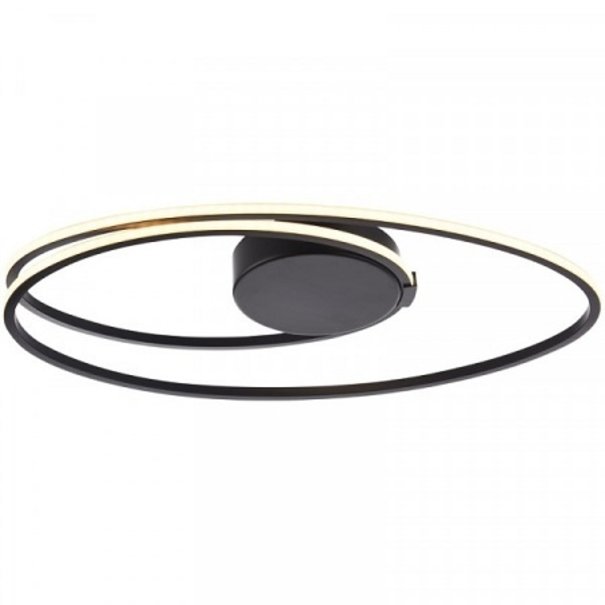 Freelight Moderne plafondlamp Ophelia 21W zwart