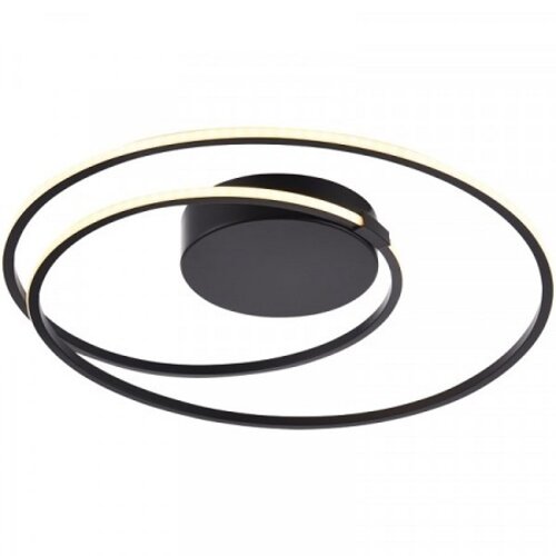Moderne plafondlamp Ophelia 24W zwart