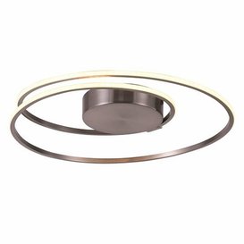 Plafondlamp Ophelia 24W Staal