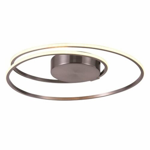 Moderne plafondlamp Ophelia 24W staal