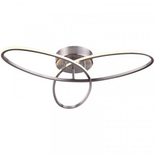 Moderne plafondlamp Spike 21W staal