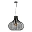 Freelight Moderne hanglamp Aglio Ø48 cm zwart