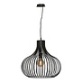 Industriële - Hanglamp - Zwart - 48 cm - Aglio