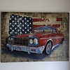 3D Schilderij Cadillac 80 x 120 cm