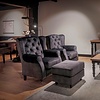 UrbanSofa Landelijke gecapitonneerde fauteuil Palermo