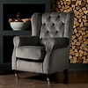 UrbanSofa Landelijke gecapitonneerde fauteuil Palermo