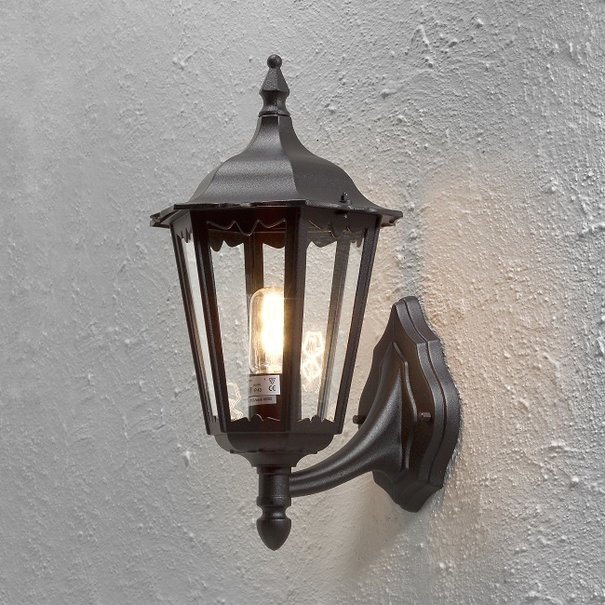 Konstsmide Klassieke staande buitenlamp Firenze staand zwart