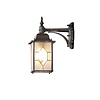 Konstsmide Klassieke buiten wandlamp Milano 38 cm zwart