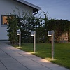 Konstsmide Moderne staande buitenlamp Modena 1-lichts gegalvaniseerd staal