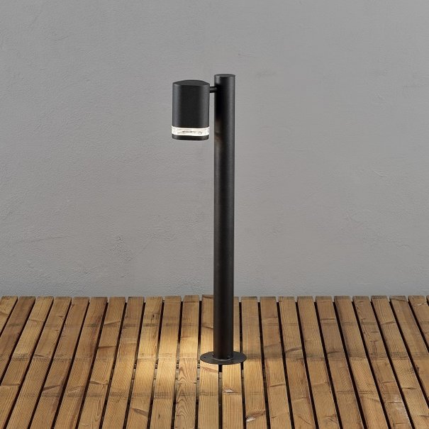 Konstsmide Moderne staande buitenlamp Modena 1-lichts zwart