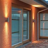 Konstsmide Moderne buiten wandlamp Modena 2-lichts 17 cm RVS