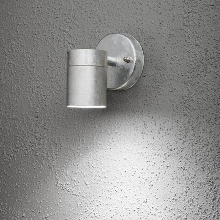Konstsmide Moderne buiten wandlamp Modena zwenkbaar gegalvaniseerd staal