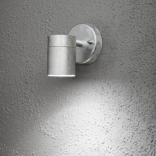 Konstsmide Moderne buiten wandlamp Modena zwenkbaar gegalvaniseerd staal