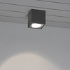 Konstsmide Moderne buiten plafondlamp Cesena PowerLED 6W antraciet