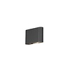 Konstsmide Moderne buiten wandlamp Chieri PowerLED 2x 6W antraciet