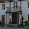 Konstsmide Moderne buiten wandlamp Monza PowerLED 2x 4,5W antraciet
