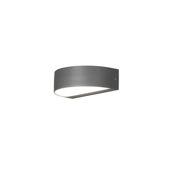 Konstsmide Moderne buiten wandlamp Monza PowerLED 2x 4,5W antraciet