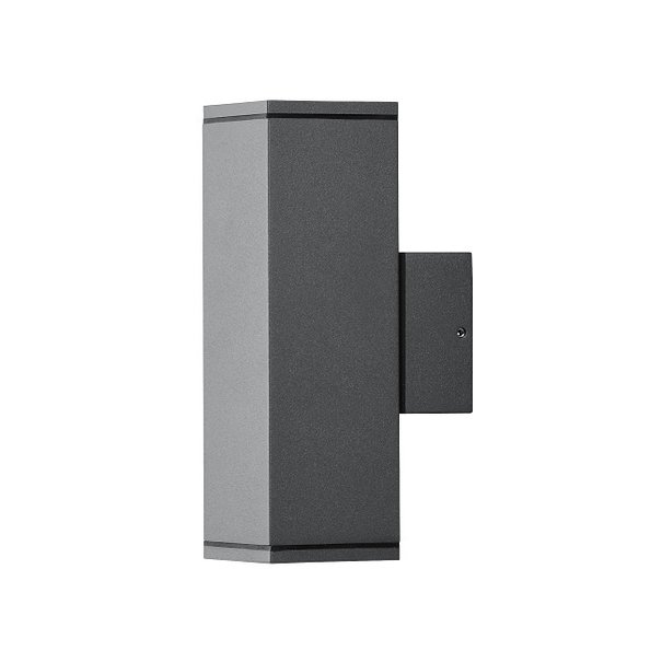 Konstsmide Moderne buiten wandlamp Monza 20 cm antraciet