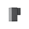 Konstsmide Moderne buiten wandlamp Monza 13,5 cm antraciet