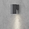 Konstsmide Moderne buiten wandlamp Monza 13,5 cm antraciet