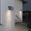 Konstsmide Moderne buiten wandlamp Monza 13,5 cm antraciet