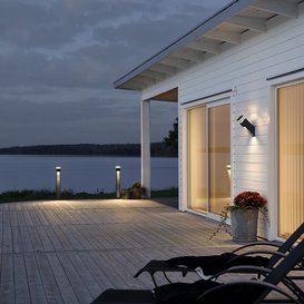 Buiten wandlamp Massa 37 cm Antraciet