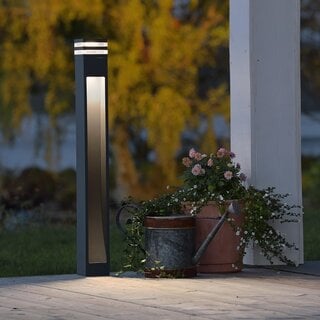 Staande buitenlamp Massa 100 cm Antraciet