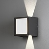 Konstsmide Moderne buiten wandlamp Cremona 14,5 cm antraciet