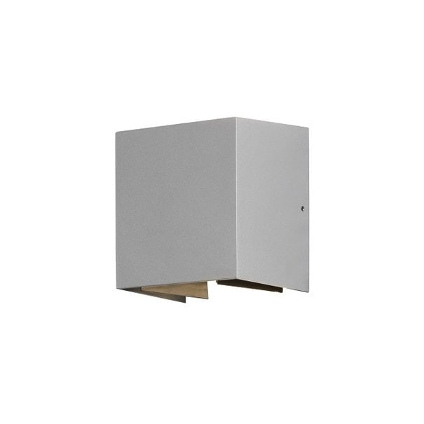 Konstsmide Moderne buiten wandlamp Cremona 13,5 cm grijs