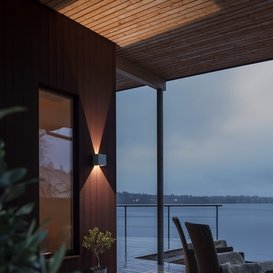 Buiten wandlamp Cremona 13.5 cm Grijs