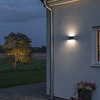 Konstsmide Moderne buiten wandlamp Chieri PowerLED 2x 66W antraciet