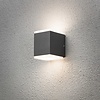 Konstsmide Moderne buiten wandlamp Monza 10,5 cm antraciet