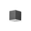 Konstsmide Moderne buiten wandlamp Monza 10,5 cm antraciet