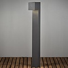 Konstsmide Moderne staande buitenlamp Cremona 100 cm antraciet