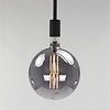 BelaLuz Lichtbron E27 LED 8W Ø20 cm Bol Filament titanium Dimbaar