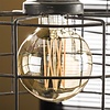 BelaLuz Lichtbron E27 LED 6W Ø9,5 cm Bol Filament Amber Dimbaar