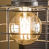 BelaLuz Lichtbron E27 LED 6W Ø9,5 cm Bol Filament Amber Dimbaar