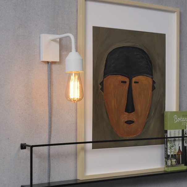 it's about RoMi Moderne wandlamp Madrid Design zwart