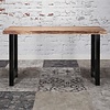 BelaLuz Bartafel boomstam Billy 150 cm massief acaciahout