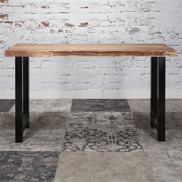 BelaLuz Bartafel boomstam Billy 150 cm massief acaciahout