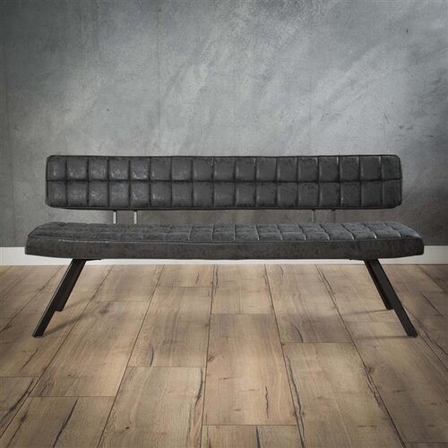 eetkamerbank Vegas 180 cm open rug PU