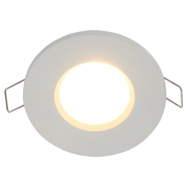 Steinhauer Moderne Inbouwspots Pélite IP44 wit
