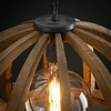 BelaLuz Landelijke hanglamp Fay Ø 60 cm bruin