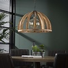 BelaLuz Landelijke hanglamp Fay Ø 60 cm bruin