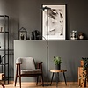 Steinhauer Moderne vloerlamp Zenith Met leeslamp zwart