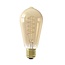 Calex LED E27 4W edison Spiraal 200 lm gold 2100K