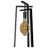 Ztahl Modern Industriële vloerlamp Trevi 1-lichts zwart