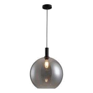 Freelight Moderne hanglamp Chandra Ø40 cm zwart