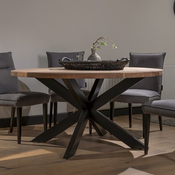 UrbanSofa Eetkamertafel - met spinnenpoot - Ø150cm - Robin